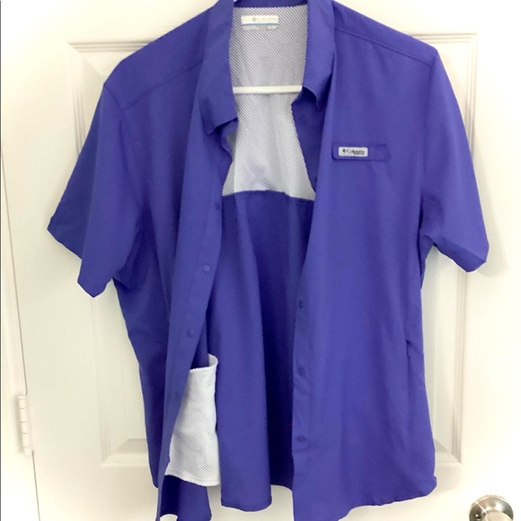 Ladies Columbia Short Sleeve Shirt - Picture 8 of 12